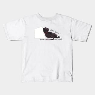 Very busy doing nothing Kids T-Shirt